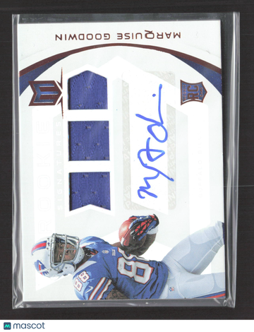 2013 Panini Momentum Marquise Goodwin #224 Patch Rookie Signatures RC Auto