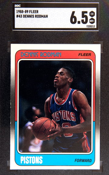 1988 Fleer Dennis Rodman SGC 6.5