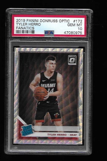 2019 Donruss Optic Tyler Herro Fanatics