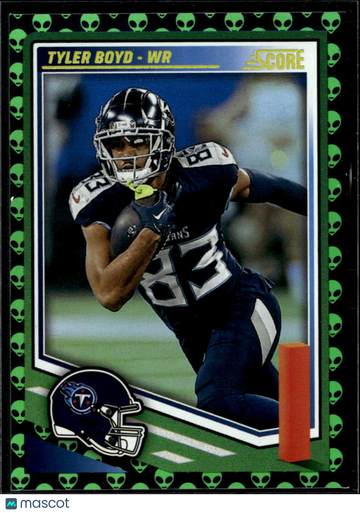 Tyler Boyd 2025 Panini Score Extraterrestrial Tennessee Titans