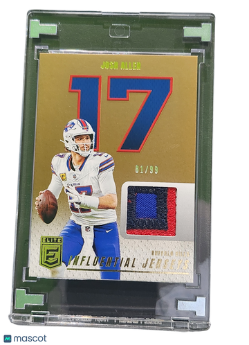 2025 Panini Donruss Elite Influential Jerseys Josh Allen #IJ-JAN /99 Jersey Patch Memorabilia