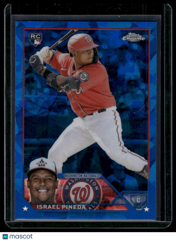 2023 Topps Chrome Sapphire Edition Israel Pineda #447 RC