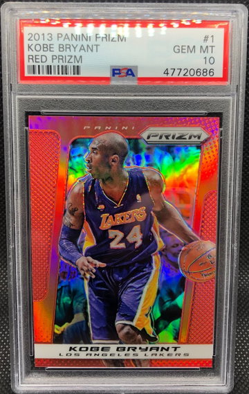 Kobe Bryant 2013 Prizm Red