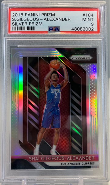 Shai Gilgeous-Alexander 2018-19 Prizm Silver Rookie RC