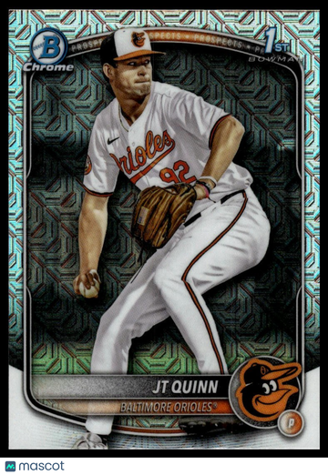 2025 Bowman Draft JT Quinn #BDC-85 Chrome Mojo Refractor