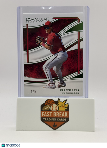 2026 Panini Immaculate Collection Baseball Eli Willits #93 /5