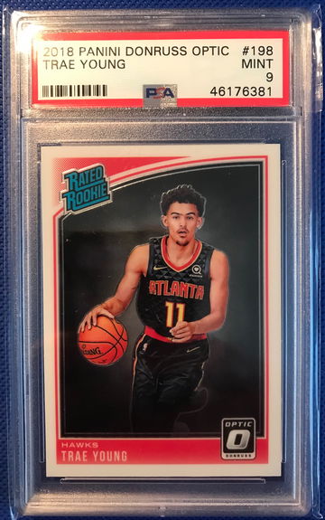 2018 Optic Trae Young RC #198 PSA 9