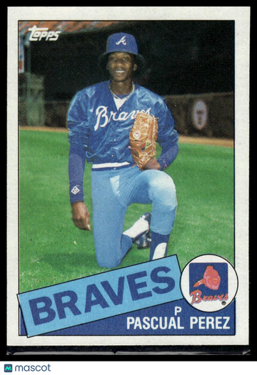 1985 Topps Pascual Perez #106