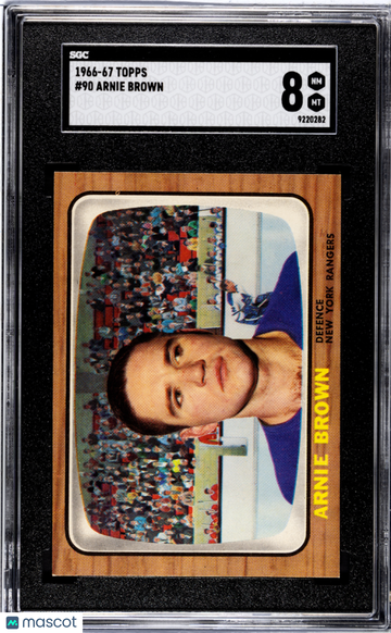 1966 Topps Arnie Brown #90 SGC 8