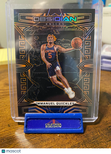 2022 Obsidian Immanuel Quickley #16 Orange