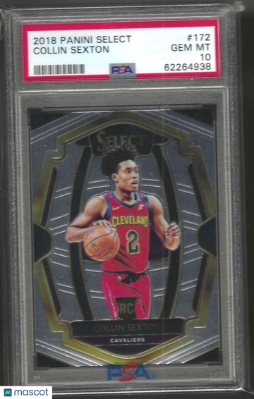 2018 Panini Select Collin Sexton #172 PSA 10