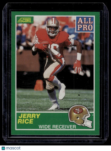 1989 Score Jerry Rice #292
