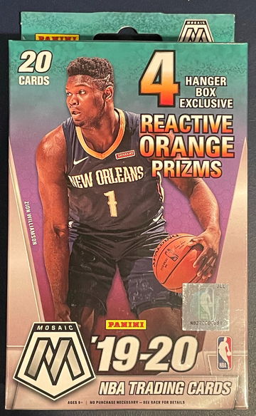 2019 Panini Mosaic NBA Basketball Hanger Box *SEALED* 20 cards