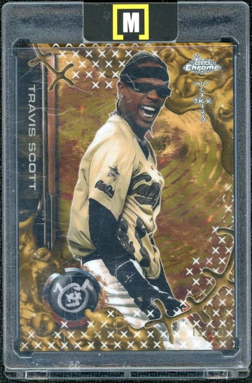 2025 Topps Chrome x Catctus Jack Travis Scott Gold Refractor /50