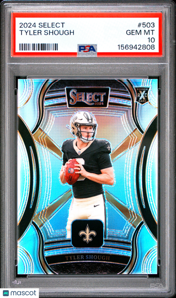 2024 Panini Select Tyler Shough #503 PSA 10