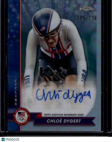 2024 Topps Chrome U.S. Olympic Chloe Dygert #105/138 Refractor /138