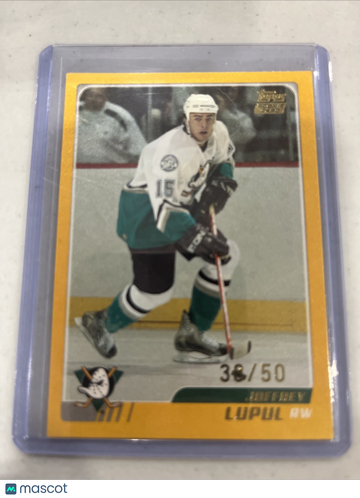 2003/04 O-Pee-Chee Joffrey Lupul #50 Gold Rookie