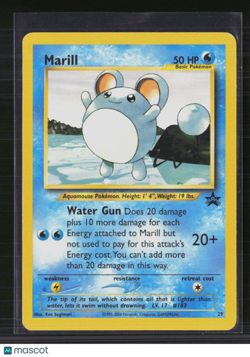 Pokemon 2000 WOTC Marill #29
