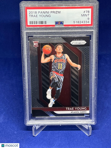 2018 Panini Prizm Trae Young #78 PSA 9