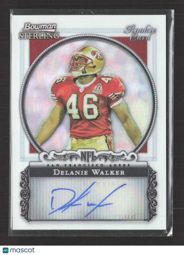 2006 Bowman Sterling Delanie Walker #BS-DWA Refractor