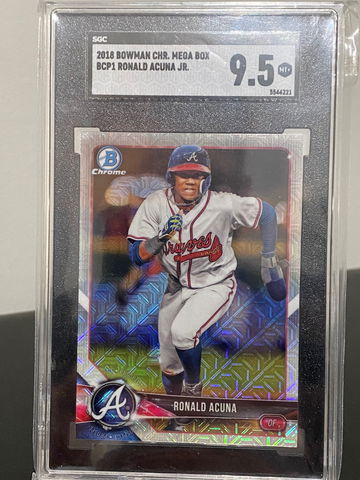 2018 Bowman Chrome Mega Box - Ronald Acuna Jr.