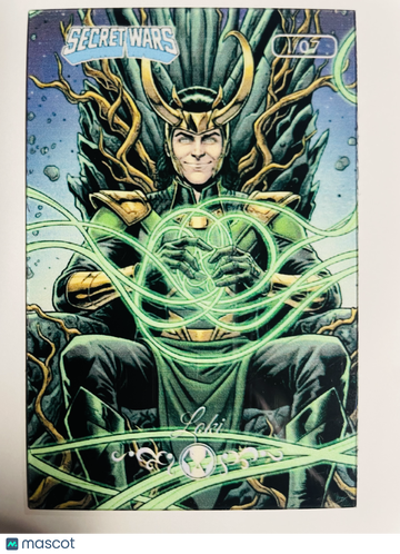 2026 MARVEL DOCTOR DOOM COLLECTOONS Loki CASE HIT #105