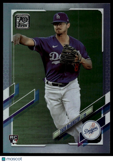 2021 Topps Zach McKinstry #394 Rainbow Foil RC