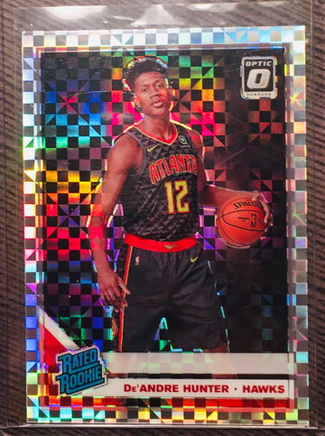 2019 Optic Deandre Hunter Checkerboard Prizm SSP