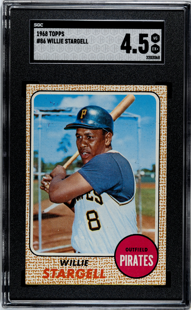 1968 Topps Willie Stargell #86  SGC 4.5