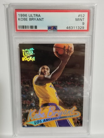 Kobe Bryant 1996 Ultra PSA 9