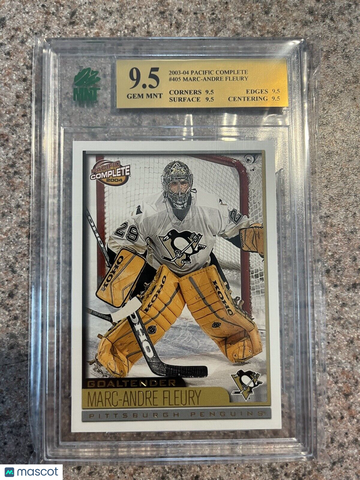 2003-04 Pacific Complete Marc-Andre Fleury #405 Rookie MNT 9.5