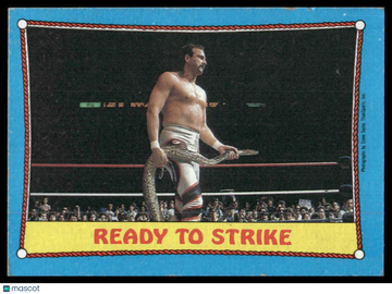 1987 Topps WWF Ready to Strike #24