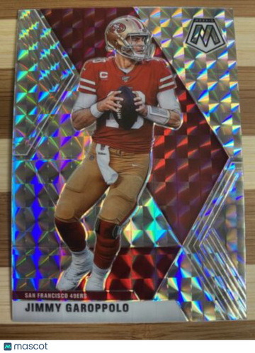 🔥2020 Mosaic Silver Mosaic Jimmy Garappolo 49ers