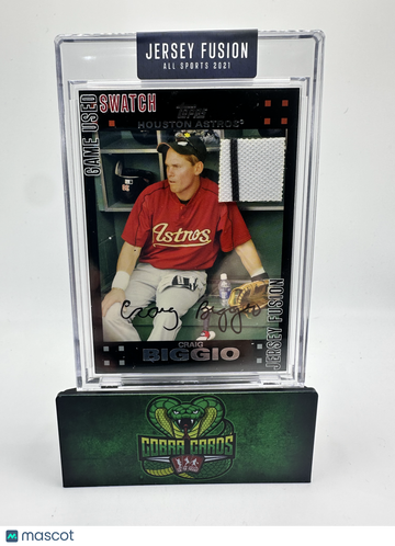 2007 Topps Chrome Craig Biggio #223 Jersey Fusion