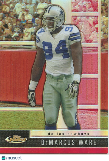 2008 Topps Finest DeMarcus Ware #98