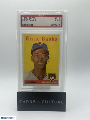 1958 Topps Ernie Banks #310 PSA 5