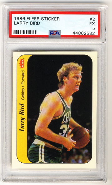 1986 Fleer Larry Bird