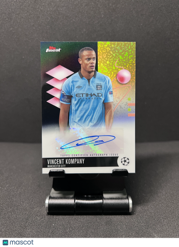 2026 FINEST UCC VINCENT KOMPANY BLACK REFRACTOR AUTO /10