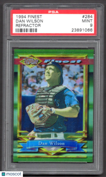 1994 Finest Dan Wilson #284 Refractor PSA 9
