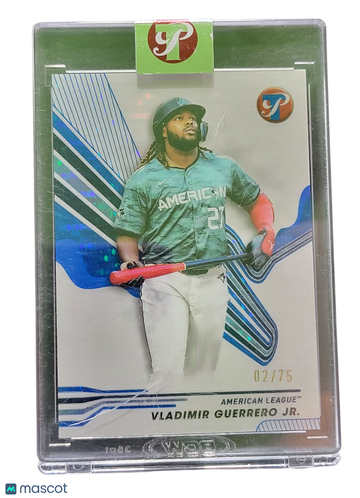 2024 Topps Pristine Vladimir Guerrero Jr. #289 Blue Refractor /75