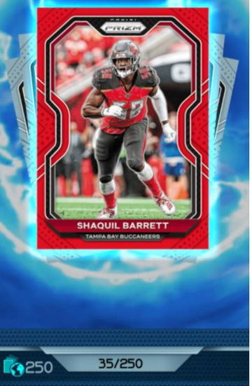 Panini Blitz 2020 Prizm Red Shaquil Barrett /250