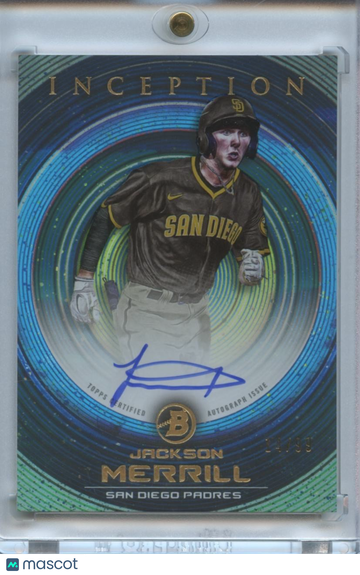 2022 Bowman Jackson Merrill Inception Rookie Topps