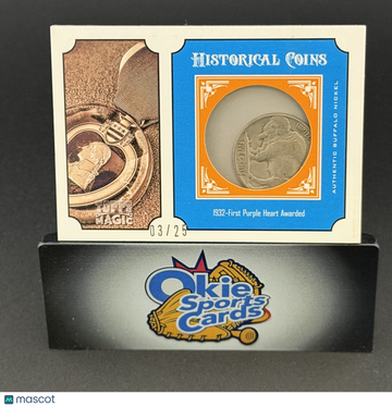 2012 Topps Magic Football Historical Coins Historical Coin #HC-PH /25 /25 Historical Coin Buffalo Nickel