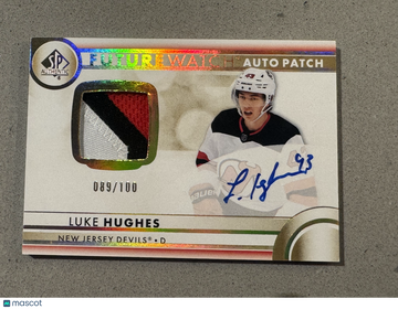 2023 Luke Hughes #101 Auto Patch /100