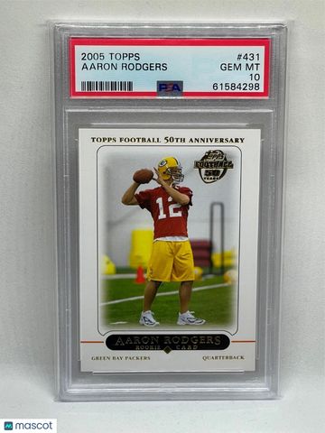 2005 Topps Aaron Rodgers #431 PSA 10