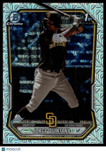 2026 Bowman Jorge Quintana #BCP-93 Chrome Prospects Mega Box Refractor