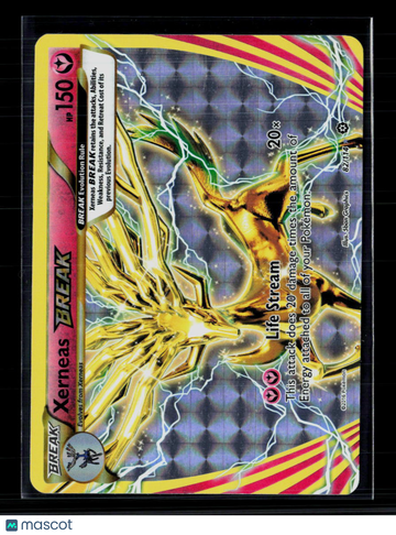 Pokemon 2016 Steam Siege Xerneas Break #82/114