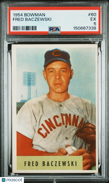 1954 Bowman Fred Baczewski #60 PSA 5