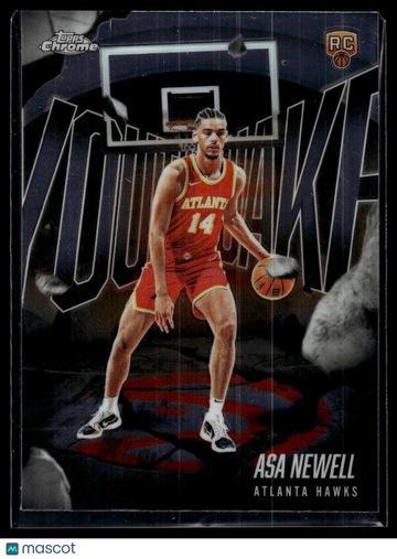 2025-26 Topps Chrome Asa Newell #YQ-14 Youthquake