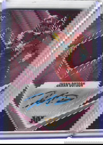 JAHAN DOTSON 2022 PHOENIX ROOKIE GAME JERSEY AUTOGRAPH AUTO #270/299 COMMANDERS